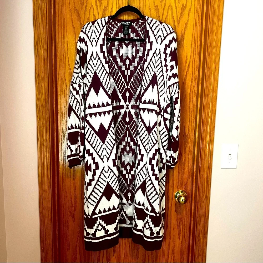 BRAND NEW Wrangler Retro Western Sweater - Picture 1 of 6